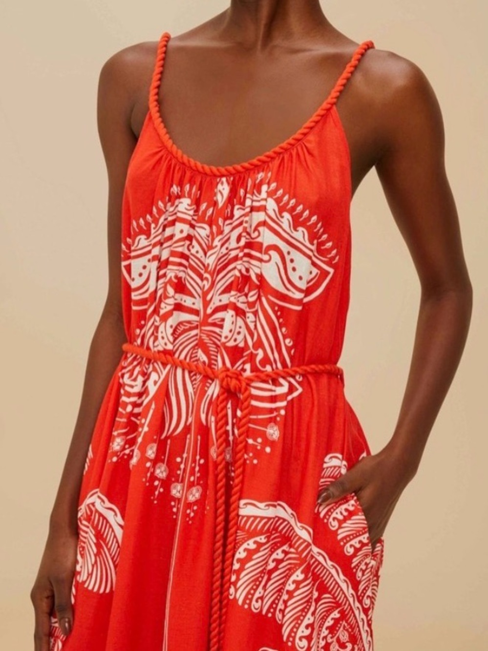 Farm Rio Midi Dress - Picture 2 of 4